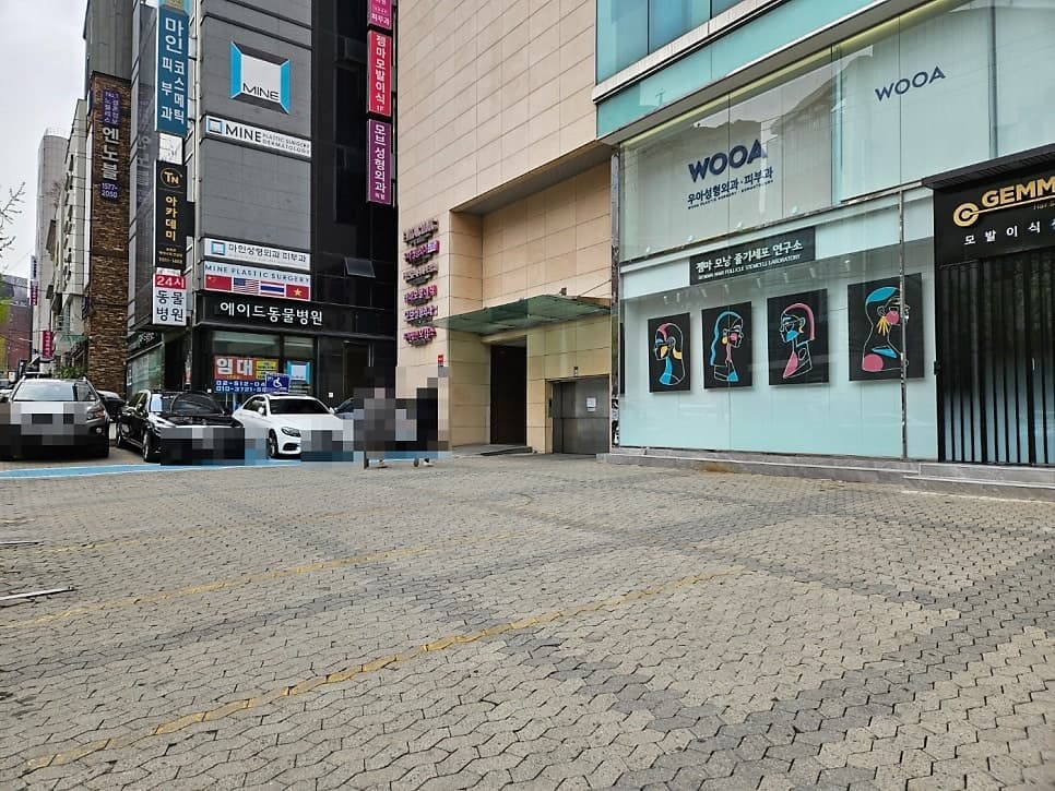 신사동 병원 임대 논현로 대로변 브루다문빌딩